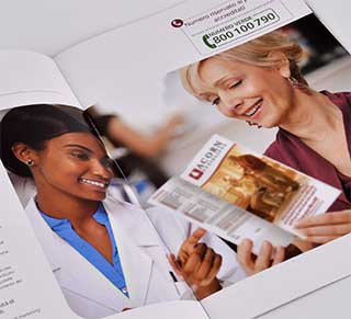 Brochures, leaflets and flyers